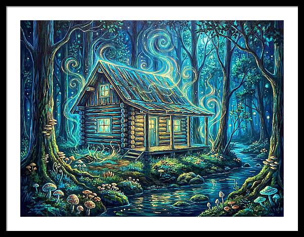 Log Cabin In The Woods