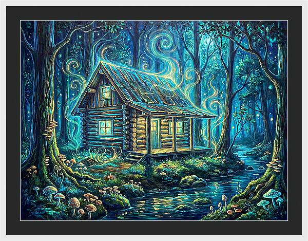 Log Cabin In The Woods
