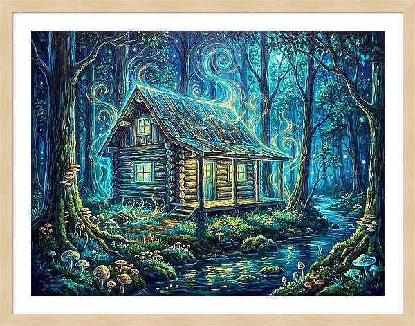 Log Cabin In The Woods