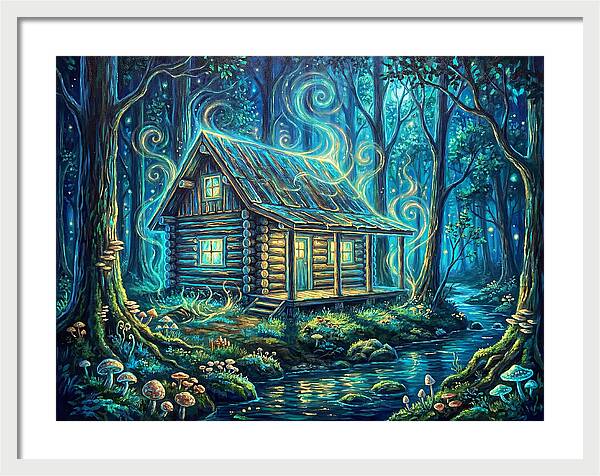 Log Cabin In The Woods