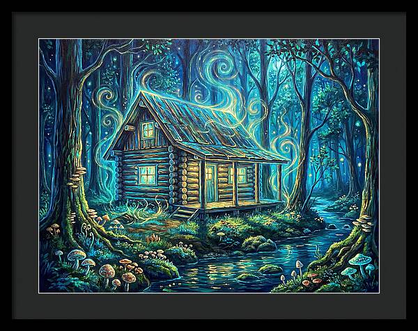 Log Cabin In The Woods