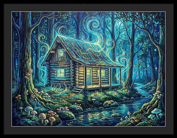 Log Cabin In The Woods