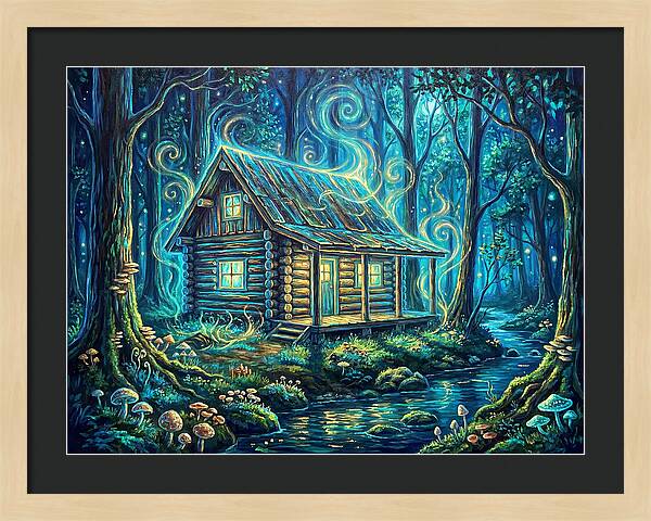 Log Cabin In The Woods