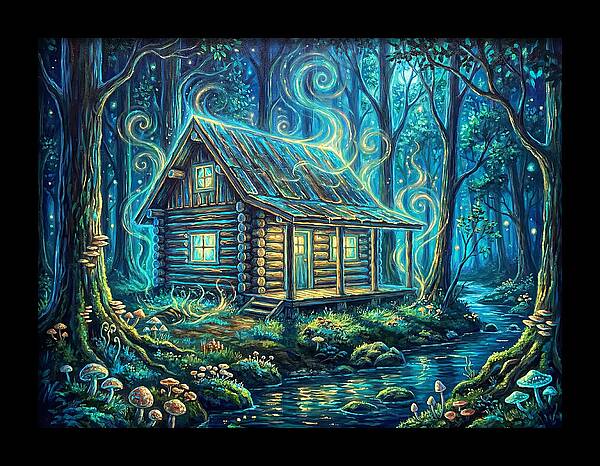 Log Cabin In The Woods