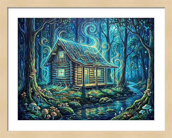 Log Cabin In The Woods