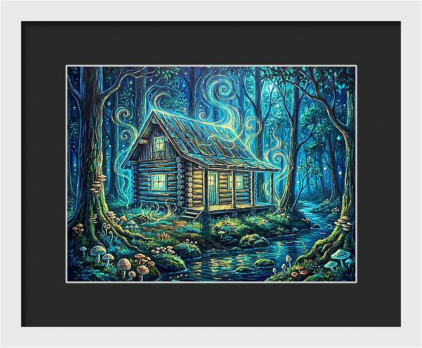 Log Cabin In The Woods