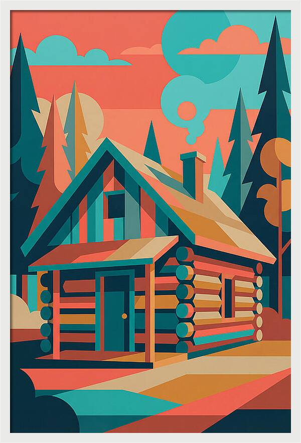 Log Cabin Serenity