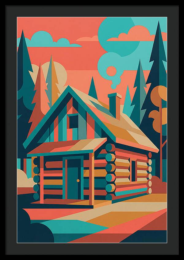 Log Cabin Serenity
