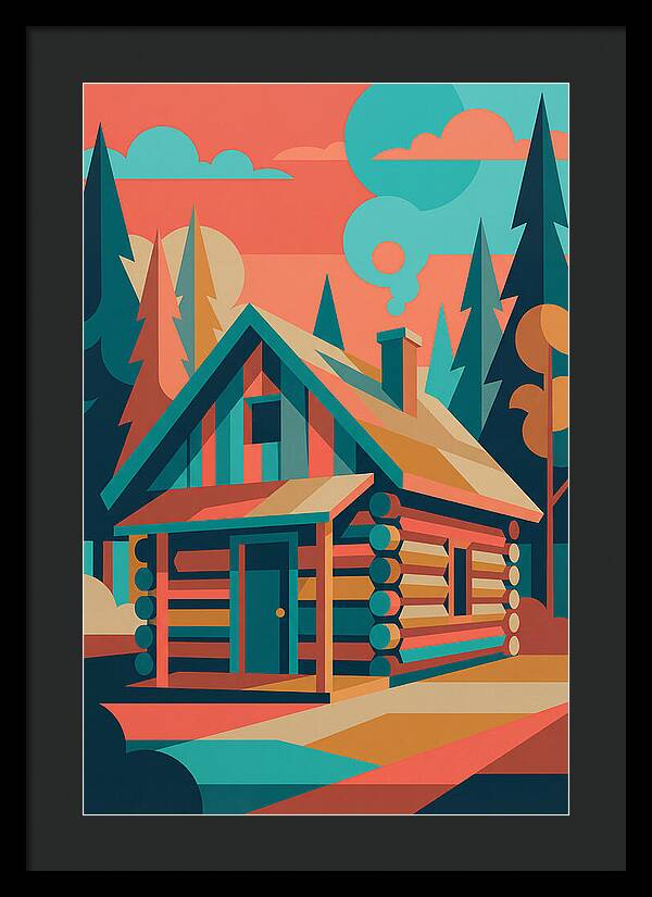 Log Cabin Serenity