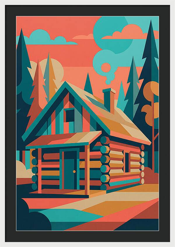 Log Cabin Serenity