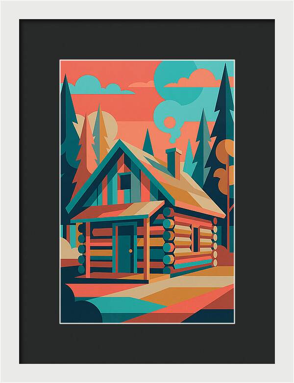 Log Cabin Serenity