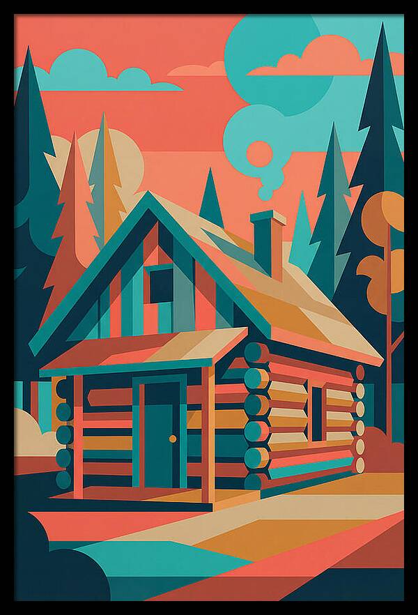 Log Cabin Serenity