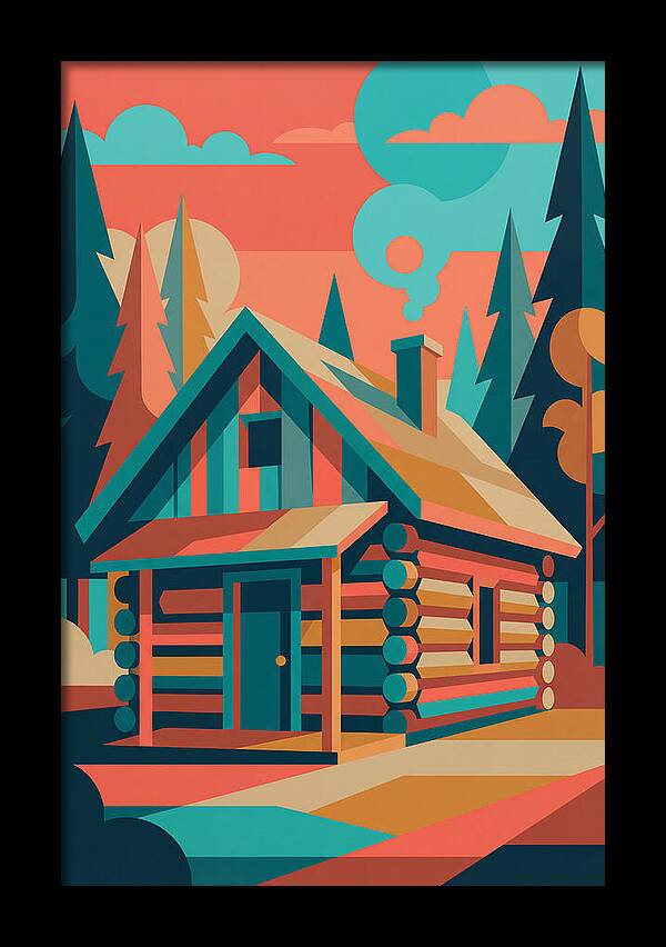 Log Cabin Serenity