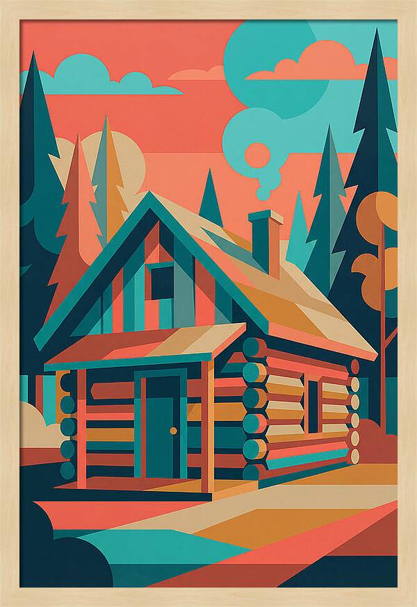 Log Cabin Serenity