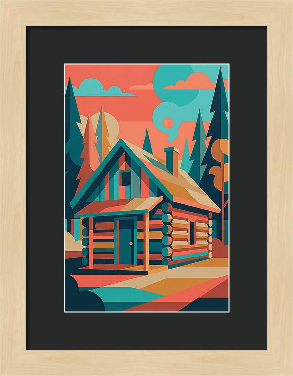 Log Cabin Serenity