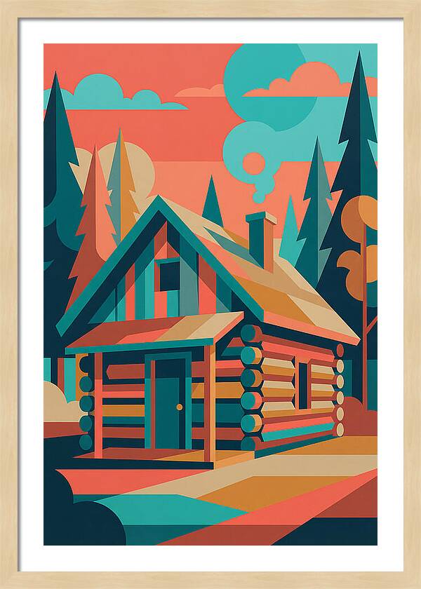 Log Cabin Serenity