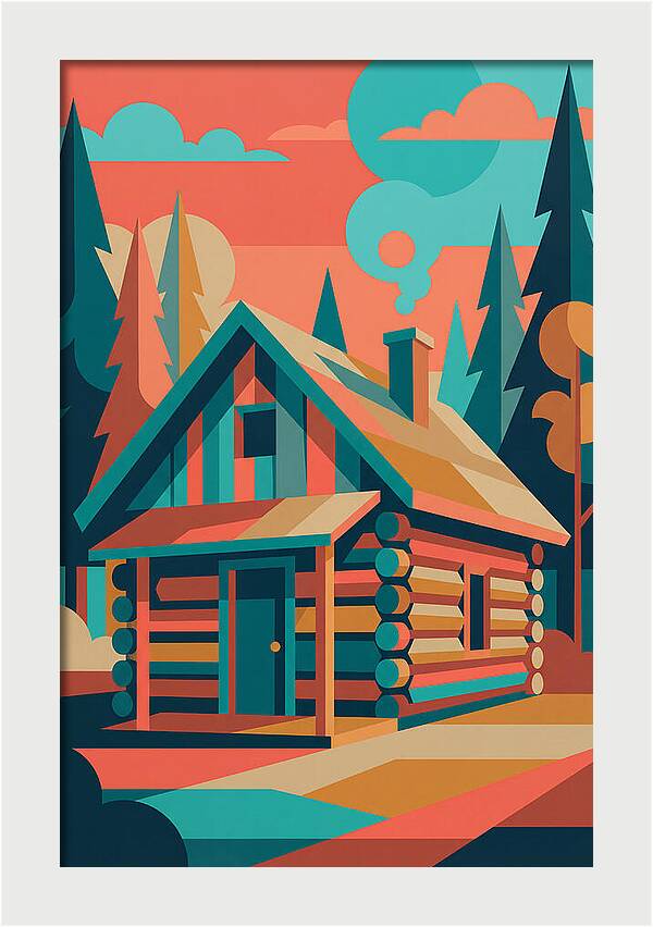 Log Cabin Serenity
