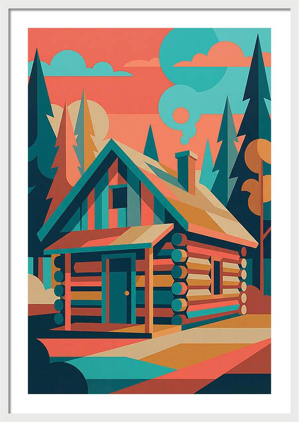 Log Cabin Serenity
