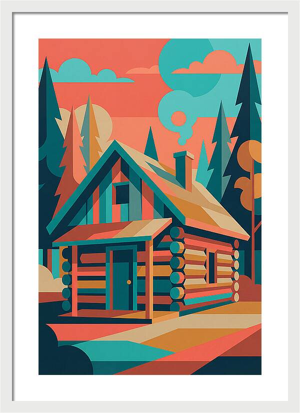 Log Cabin Serenity