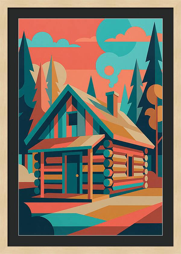 Log Cabin Serenity