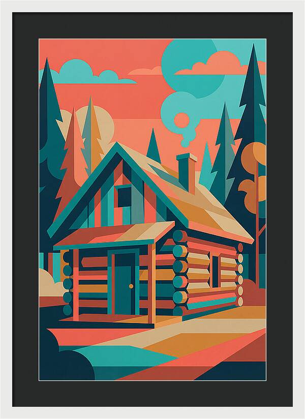 Log Cabin Serenity