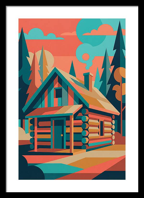 Log Cabin Serenity