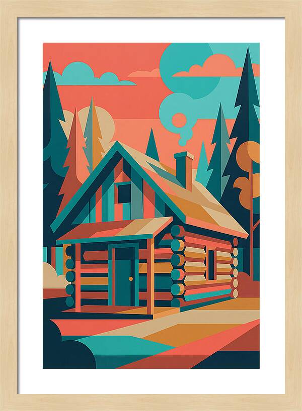 Log Cabin Serenity