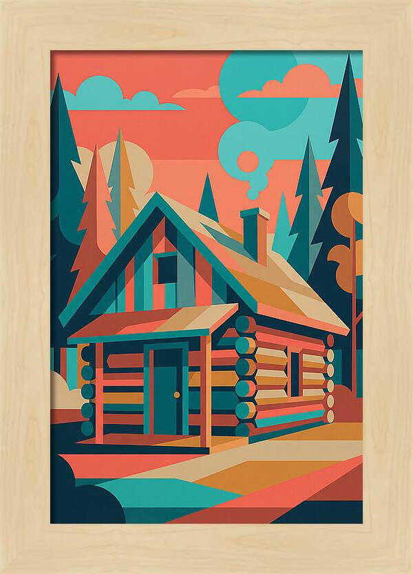 Log Cabin Serenity