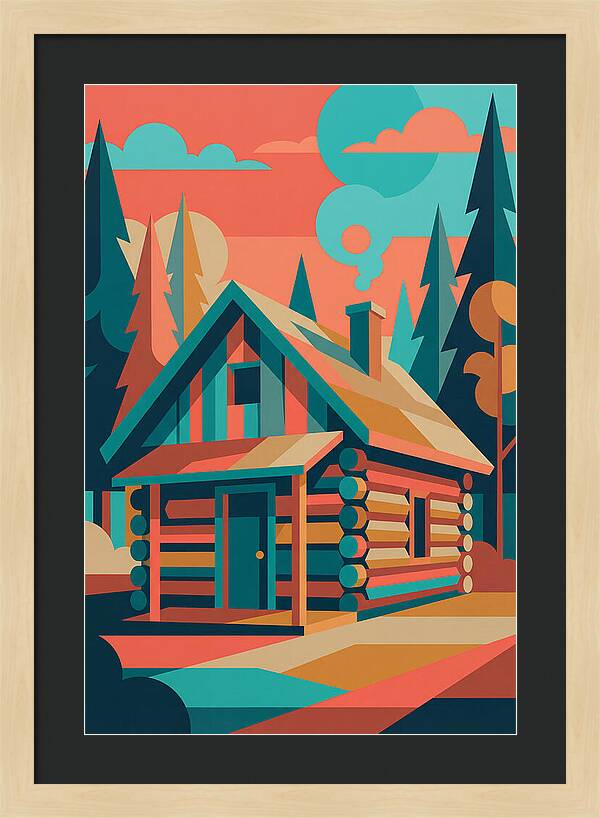 Log Cabin Serenity
