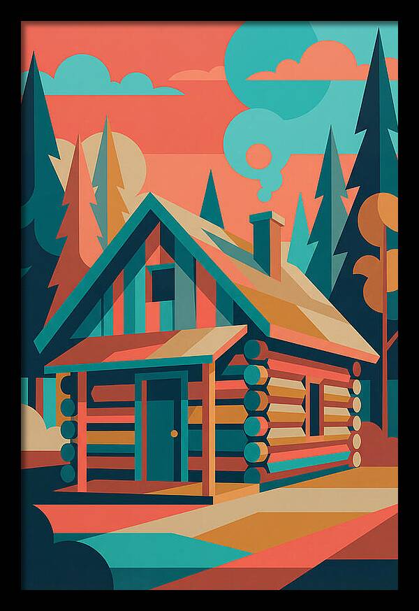 Log Cabin Serenity