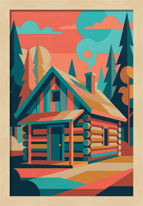 Log Cabin Serenity