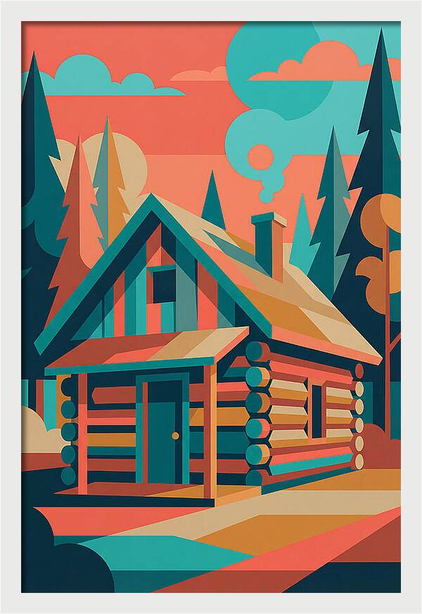 Log Cabin Serenity