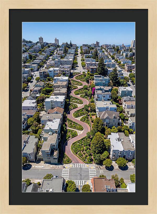Lombard Streets Iconic Curves