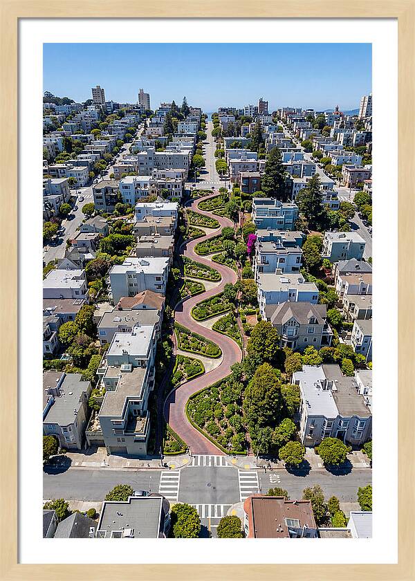 Lombard Streets Iconic Curves