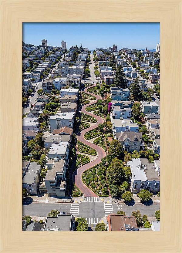 Lombard Streets Iconic Curves