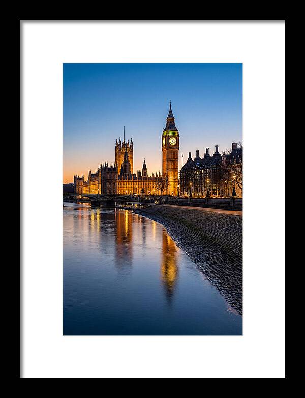 London Big Ben At Twilight