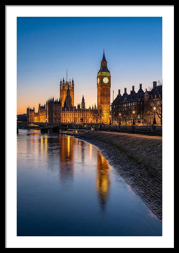 London Big Ben At Twilight