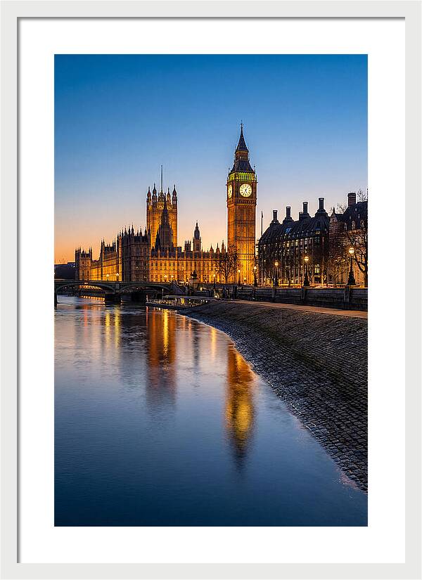 London Big Ben At Twilight