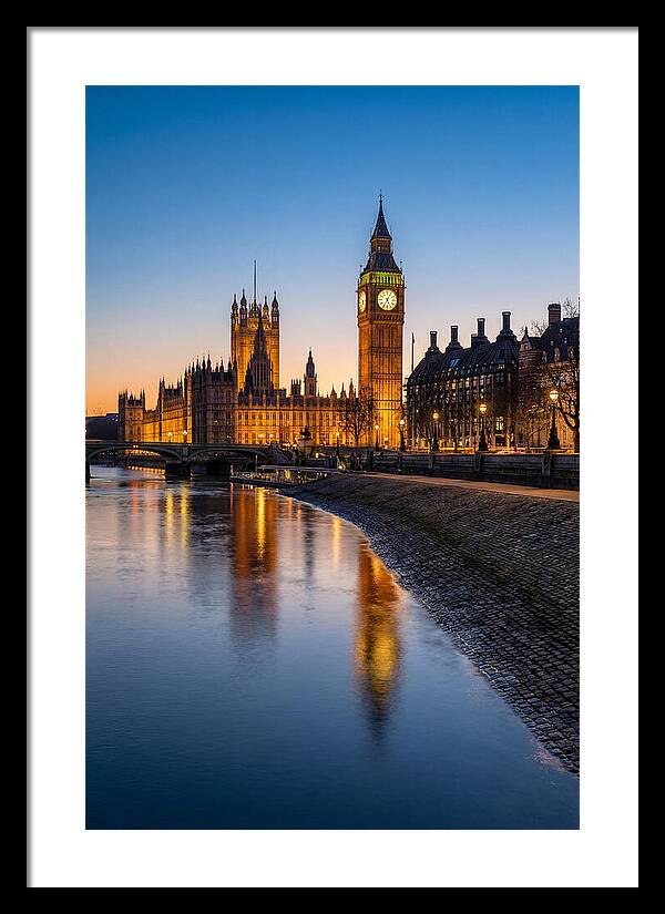 London Big Ben At Twilight