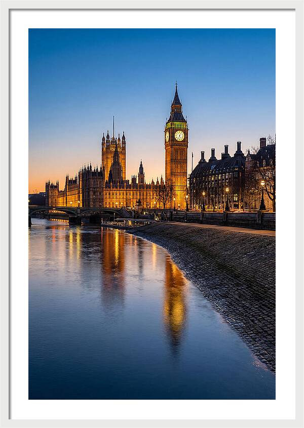 London Big Ben At Twilight