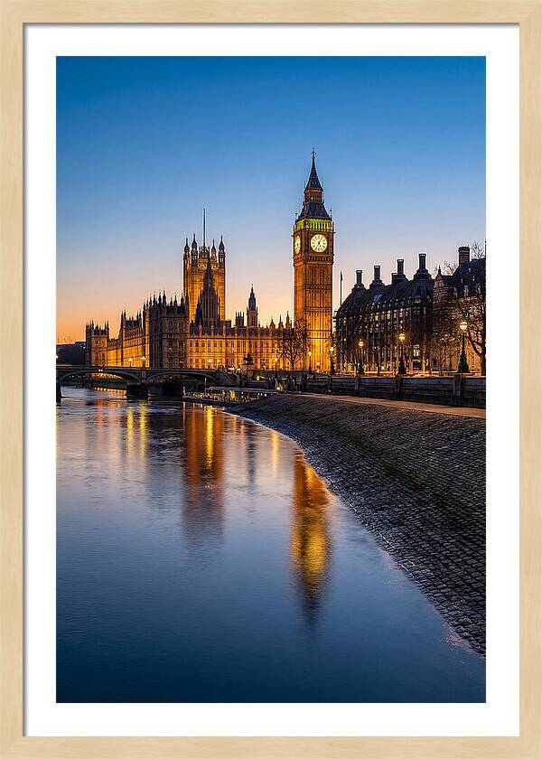 London Big Ben At Twilight