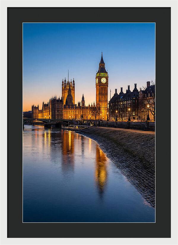 London Big Ben At Twilight