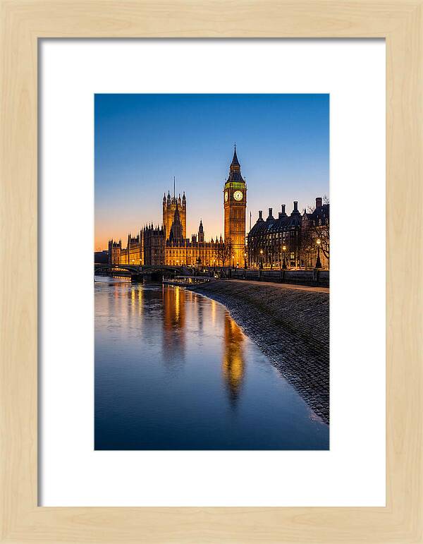 London Big Ben At Twilight