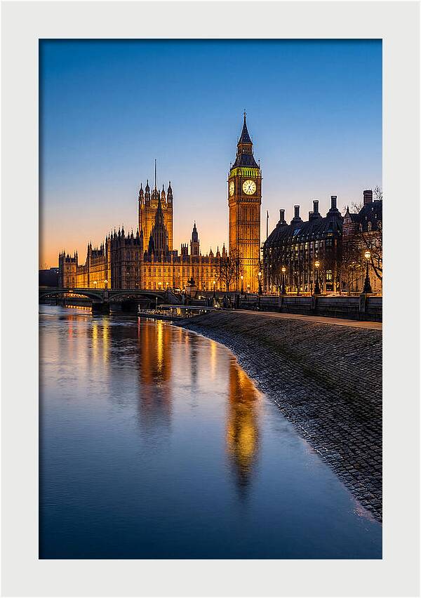 London Big Ben At Twilight