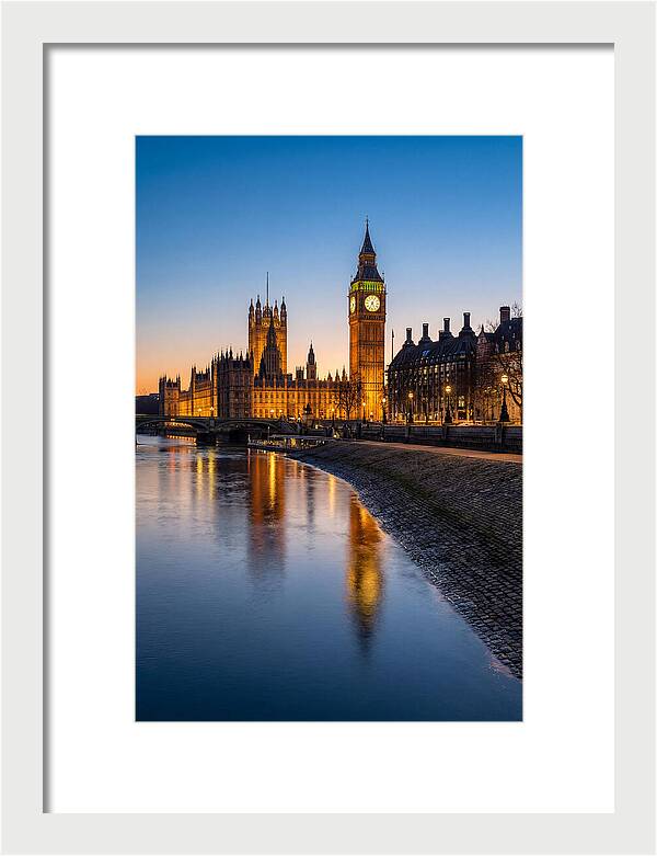 London Big Ben At Twilight