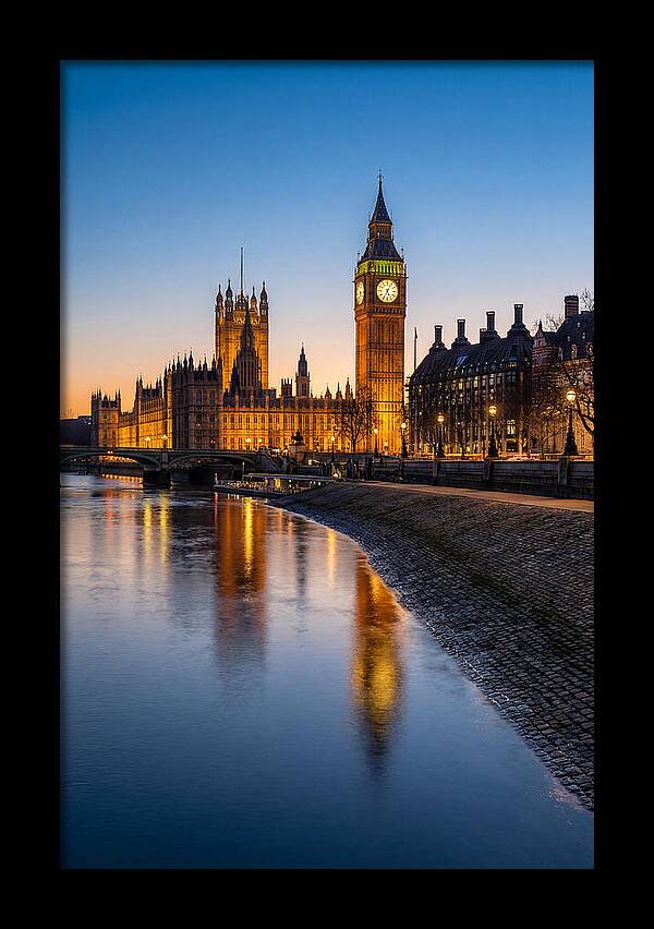 London Big Ben At Twilight