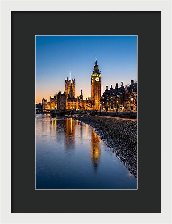 London Big Ben At Twilight
