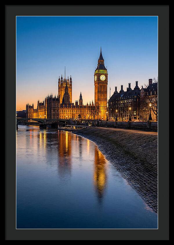 London Big Ben At Twilight