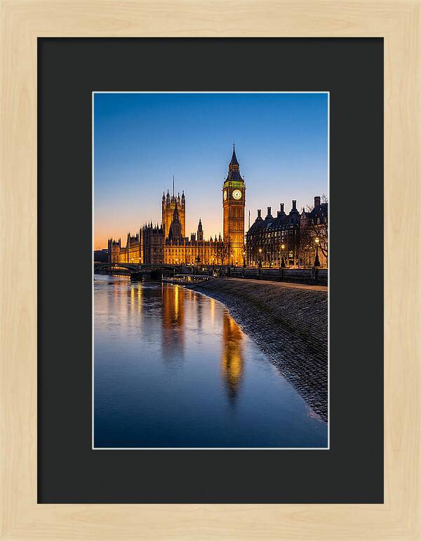 London Big Ben At Twilight
