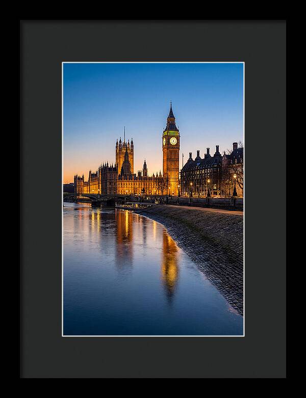 London Big Ben At Twilight